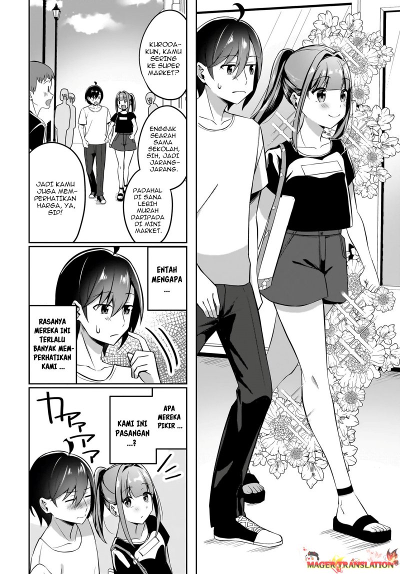 Maigo no Onnanoko o Ie Made Todoketara, Genkan kara Detekita no wa Gakunen Ichi no Bishoujo deshita Chapter 04 Bahasa Indonesia