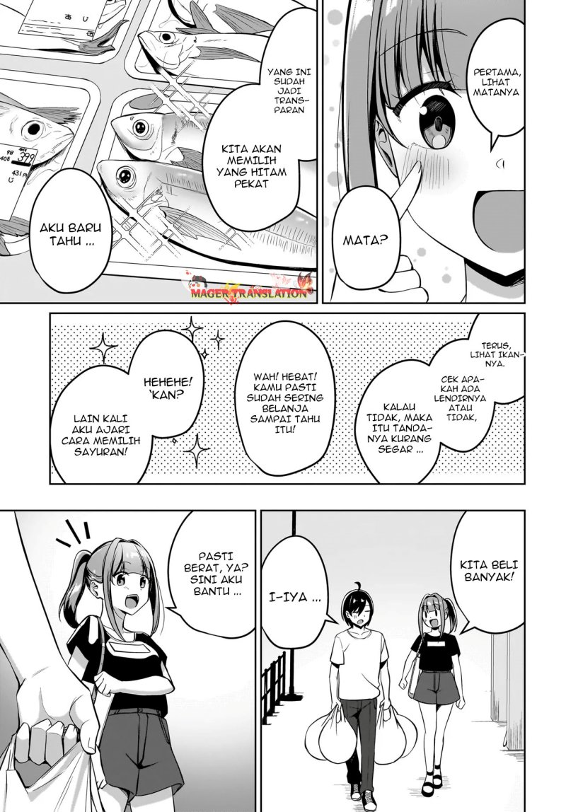 Maigo no Onnanoko o Ie Made Todoketara, Genkan kara Detekita no wa Gakunen Ichi no Bishoujo deshita Chapter 04 Bahasa Indonesia