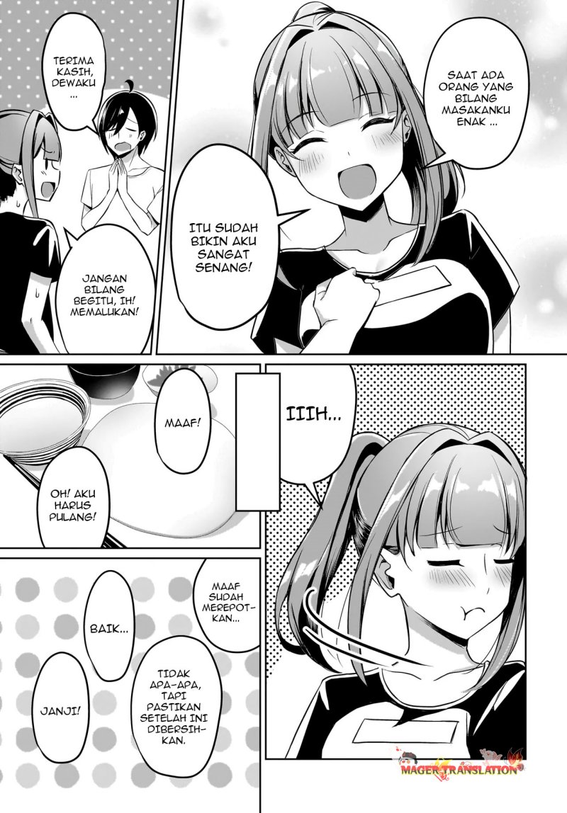 Maigo no Onnanoko o Ie Made Todoketara, Genkan kara Detekita no wa Gakunen Ichi no Bishoujo deshita Chapter 04 Bahasa Indonesia