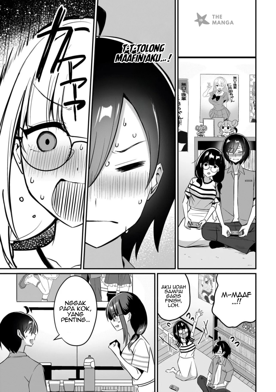 Maigo no Onnanoko o Ie Made Todoketara, Genkan kara Detekita no wa Gakunen Ichi no Bishoujo deshita Chapter 08.2 Bahasa Indonesia