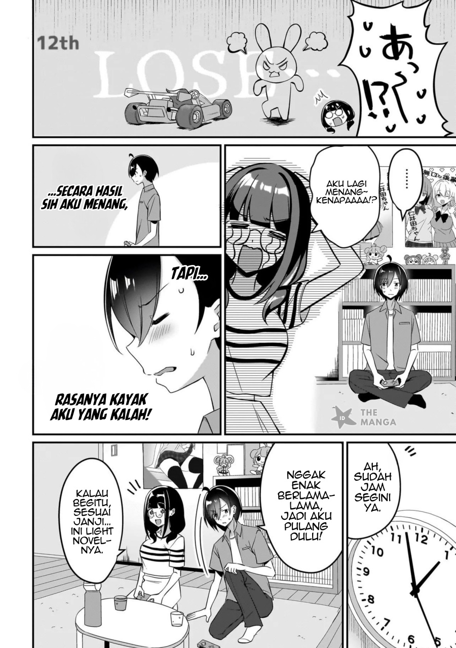 Maigo no Onnanoko o Ie Made Todoketara, Genkan kara Detekita no wa Gakunen Ichi no Bishoujo deshita Chapter 08.2 Bahasa Indonesia