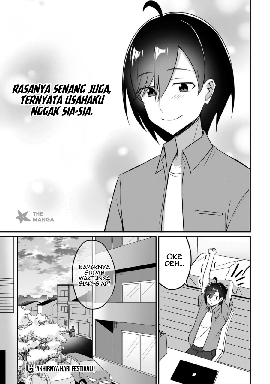 Maigo no Onnanoko o Ie Made Todoketara, Genkan kara Detekita no wa Gakunen Ichi no Bishoujo deshita Chapter 08.2 Bahasa Indonesia