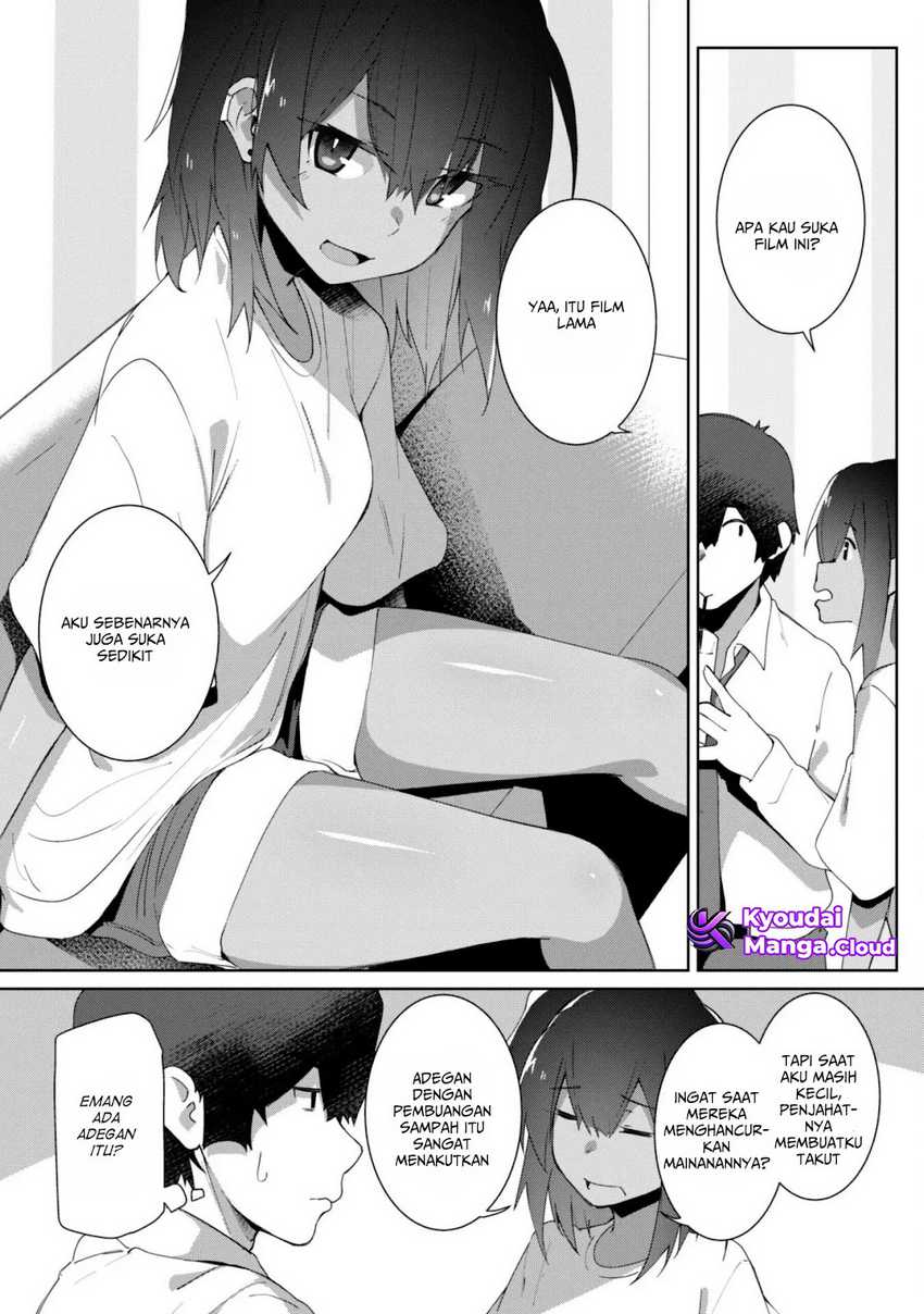 Mainichi Ie ni Kuru Gal ga Kyorikan Zero Demo Yasashiku nai Chapter 07.2 Bahasa Indonesia
