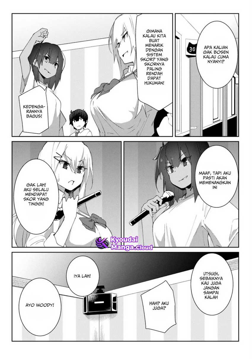 Mainichi Ie ni Kuru Gal ga Kyorikan Zero Demo Yasashiku nai Chapter 07.2 Bahasa Indonesia