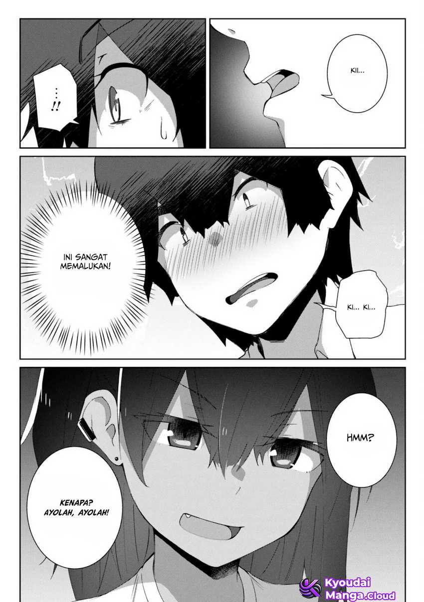 Mainichi Ie ni Kuru Gal ga Kyorikan Zero Demo Yasashiku nai Chapter 07.2 Bahasa Indonesia