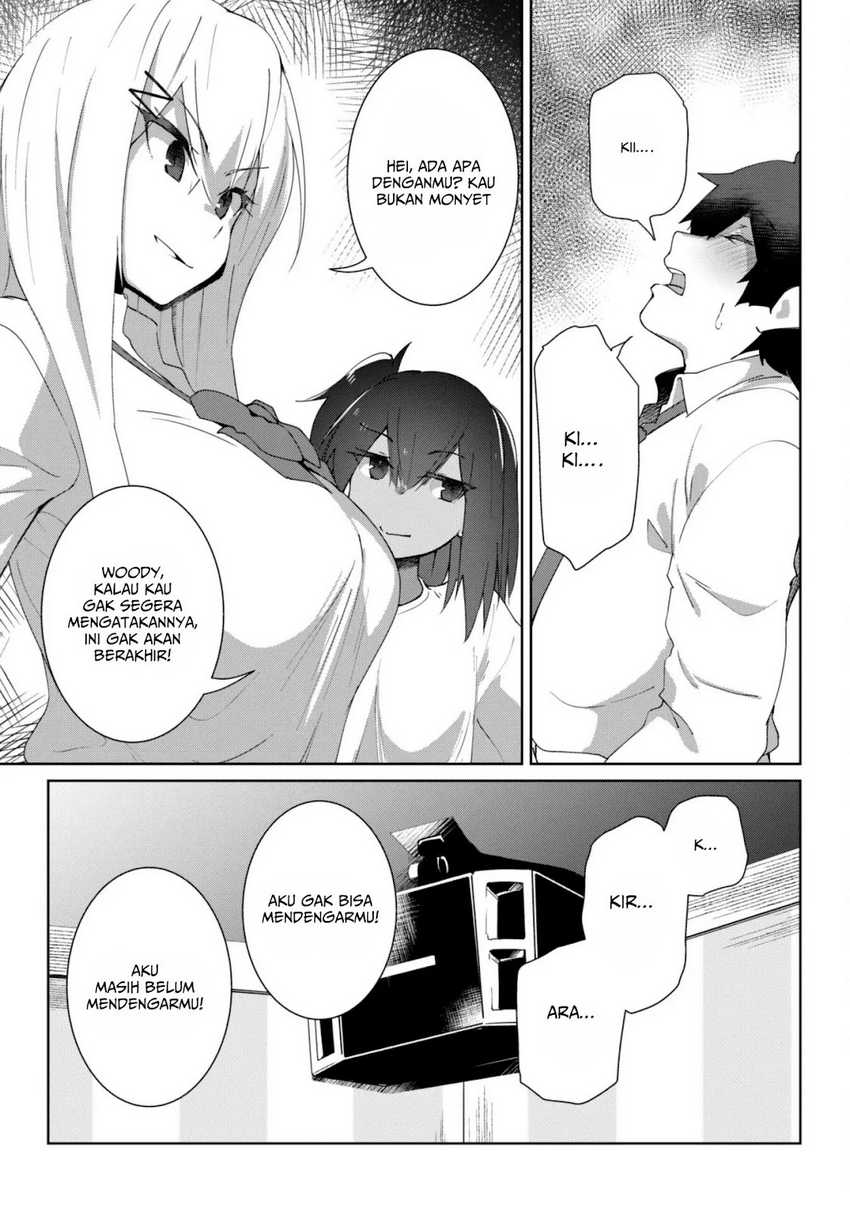Mainichi Ie ni Kuru Gal ga Kyorikan Zero Demo Yasashiku nai Chapter 07.2 Bahasa Indonesia