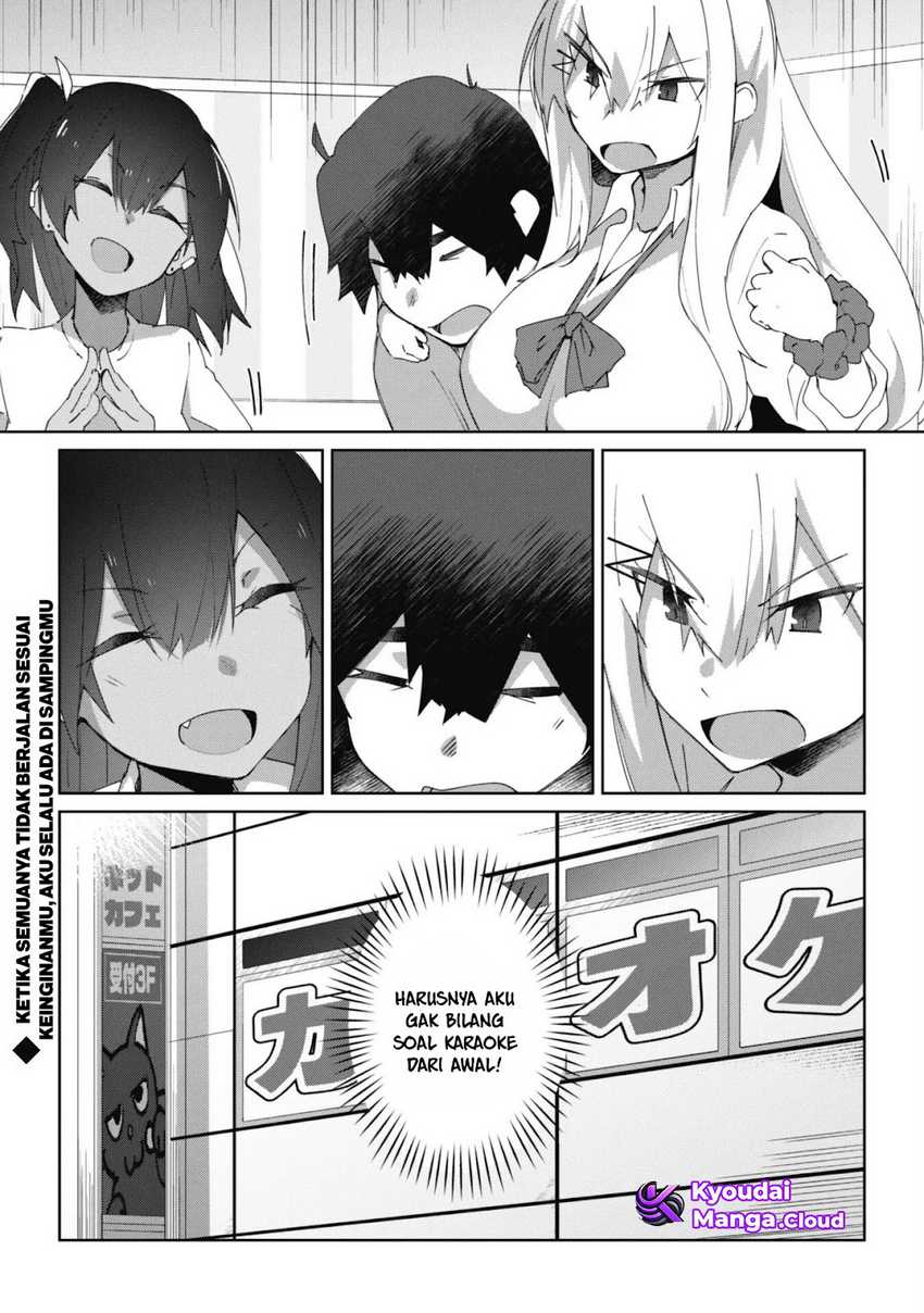 Mainichi Ie ni Kuru Gal ga Kyorikan Zero Demo Yasashiku nai Chapter 07.2 Bahasa Indonesia