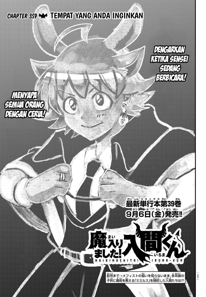 Dilarang COPAS - situs resmi www.mangacanblog.com - Komik mairimashita iruma kun 359 - chapter 359 360 Indonesia mairimashita iruma kun 359 - chapter 359 Terbaru 1|Baca Manga Komik Indonesia|Mangacan