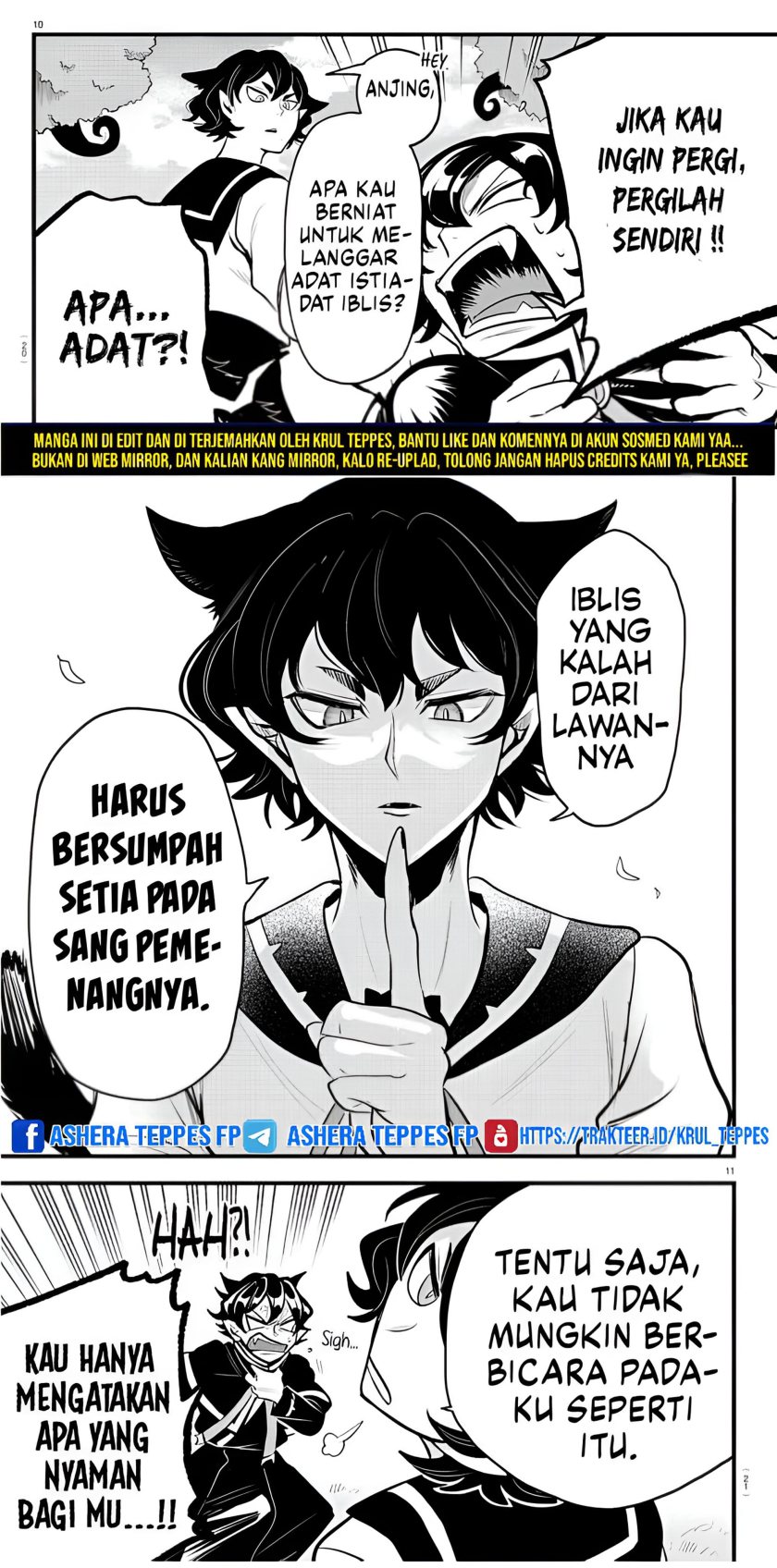Mairimashita! Iruma-kun: Kalego Gaiden chapter 3