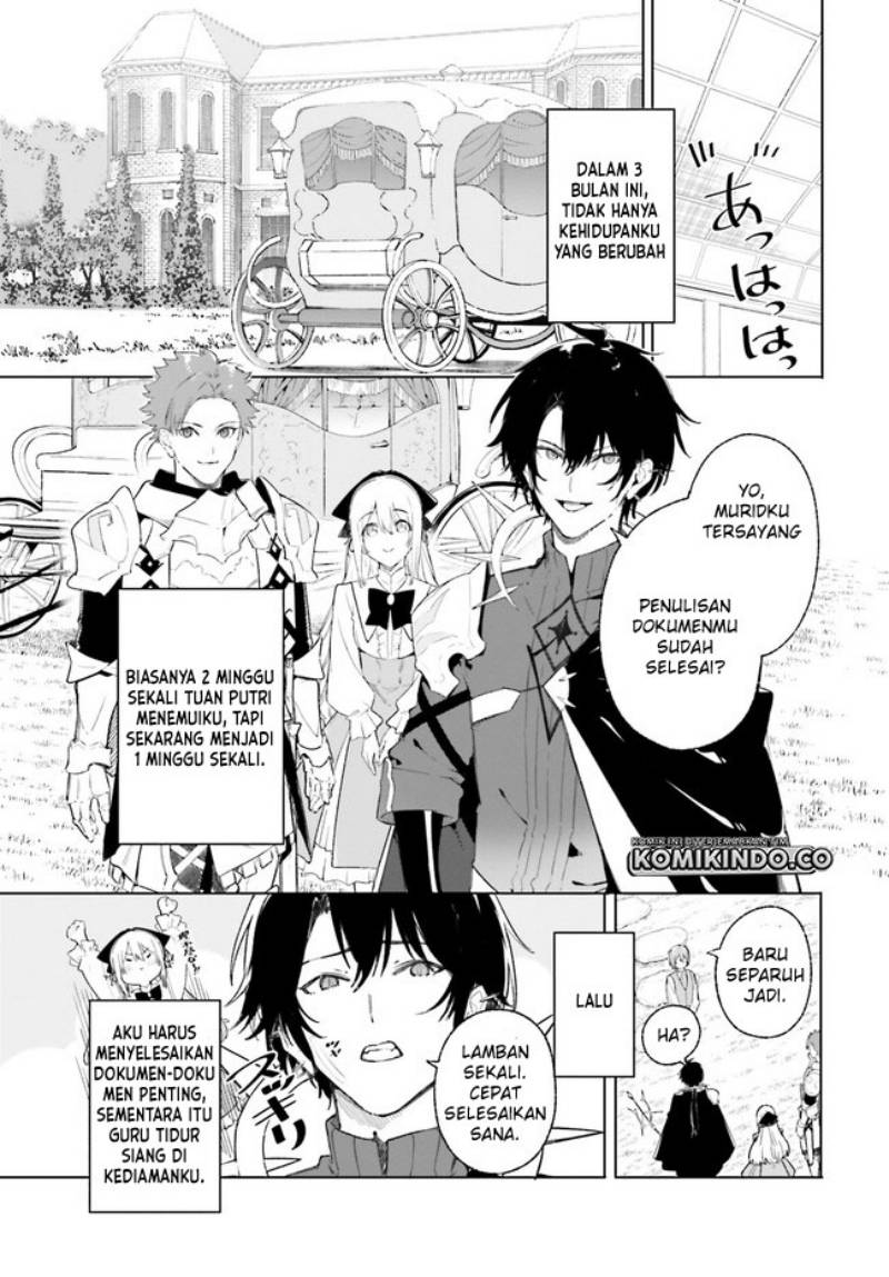 Majutsushi Kunon wa Miete Iru Chapter 11.1 Bahasa Indonesia