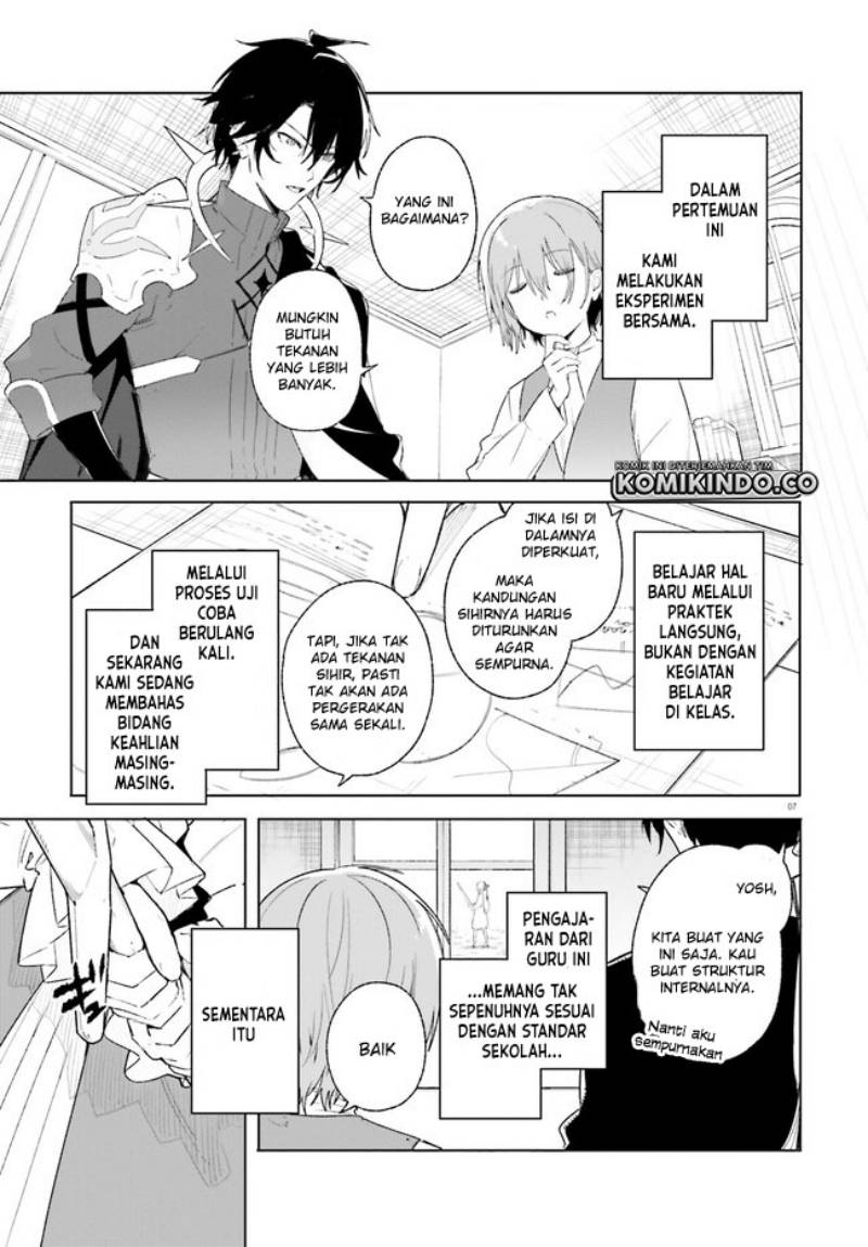 Majutsushi Kunon wa Miete Iru Chapter 11.1 Bahasa Indonesia