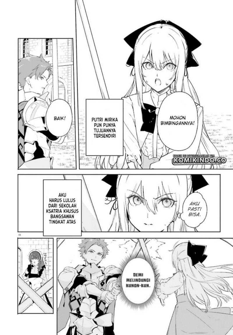 Majutsushi Kunon wa Miete Iru Chapter 11.1 Bahasa Indonesia