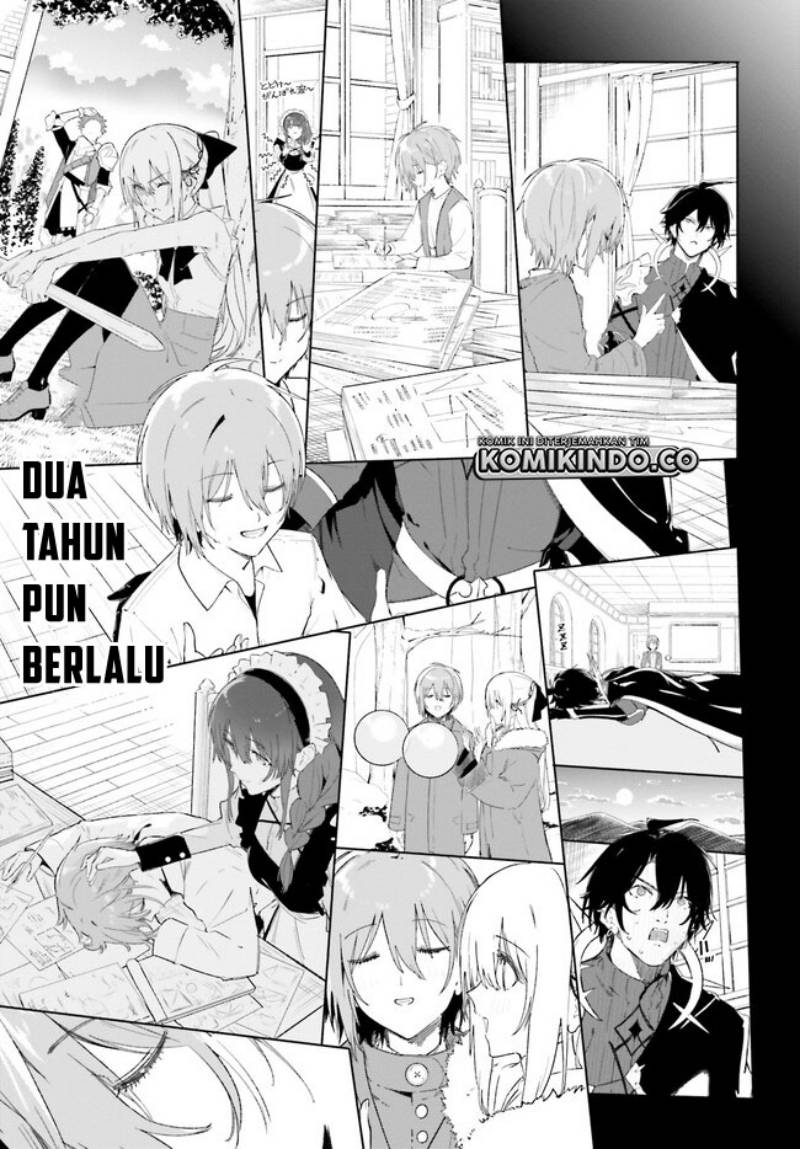 Majutsushi Kunon wa Miete Iru Chapter 11.1 Bahasa Indonesia