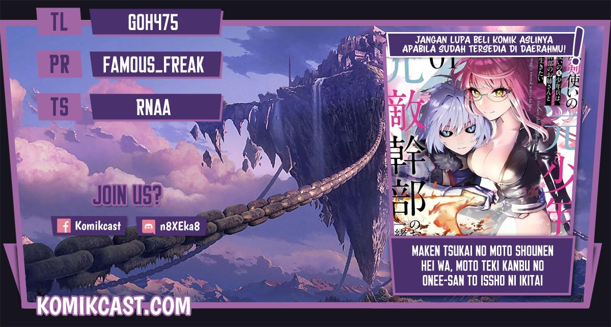 Maken Tsukai no Moto Shounen Hei wa, Moto Teki Kanbu no Onee-san to Issho ni Ikitai chapter 2