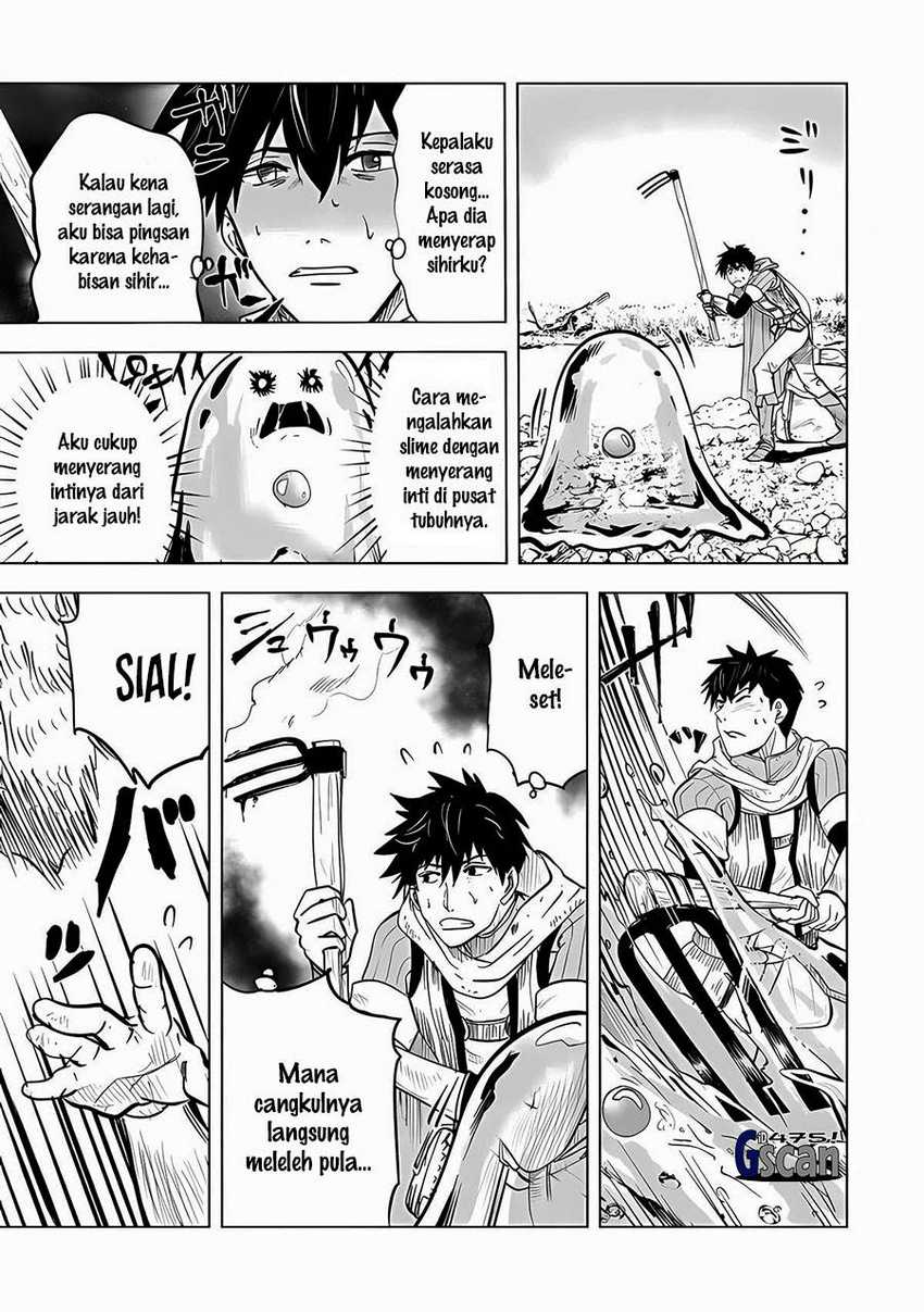 Makyou Seikatsu: Gakeppuchi Boukensha ga Hikikomoru ni wa Hirosugiru chapter 1