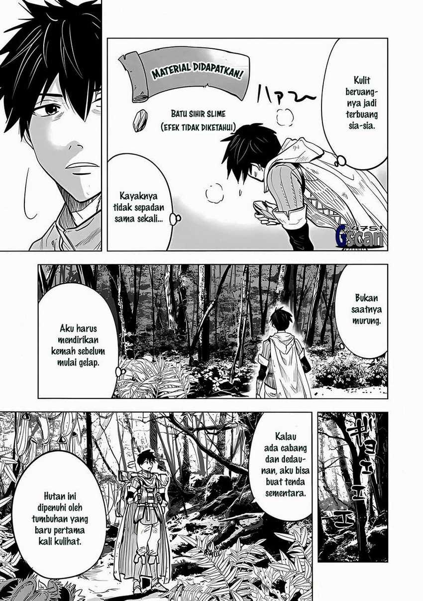 Makyou Seikatsu: Gakeppuchi Boukensha ga Hikikomoru ni wa Hirosugiru chapter 1