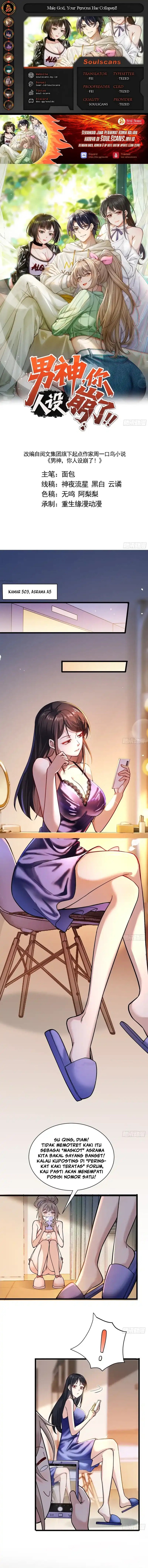 Male God, Your Persona Has Collapsed! Chapter 09 Bahasa Indonesia