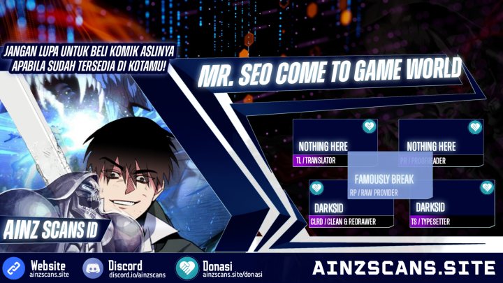 Manager Seo Industrial Accident (Mr. Seo Come to Game World) Chapter 02 Bahasa Indonesia