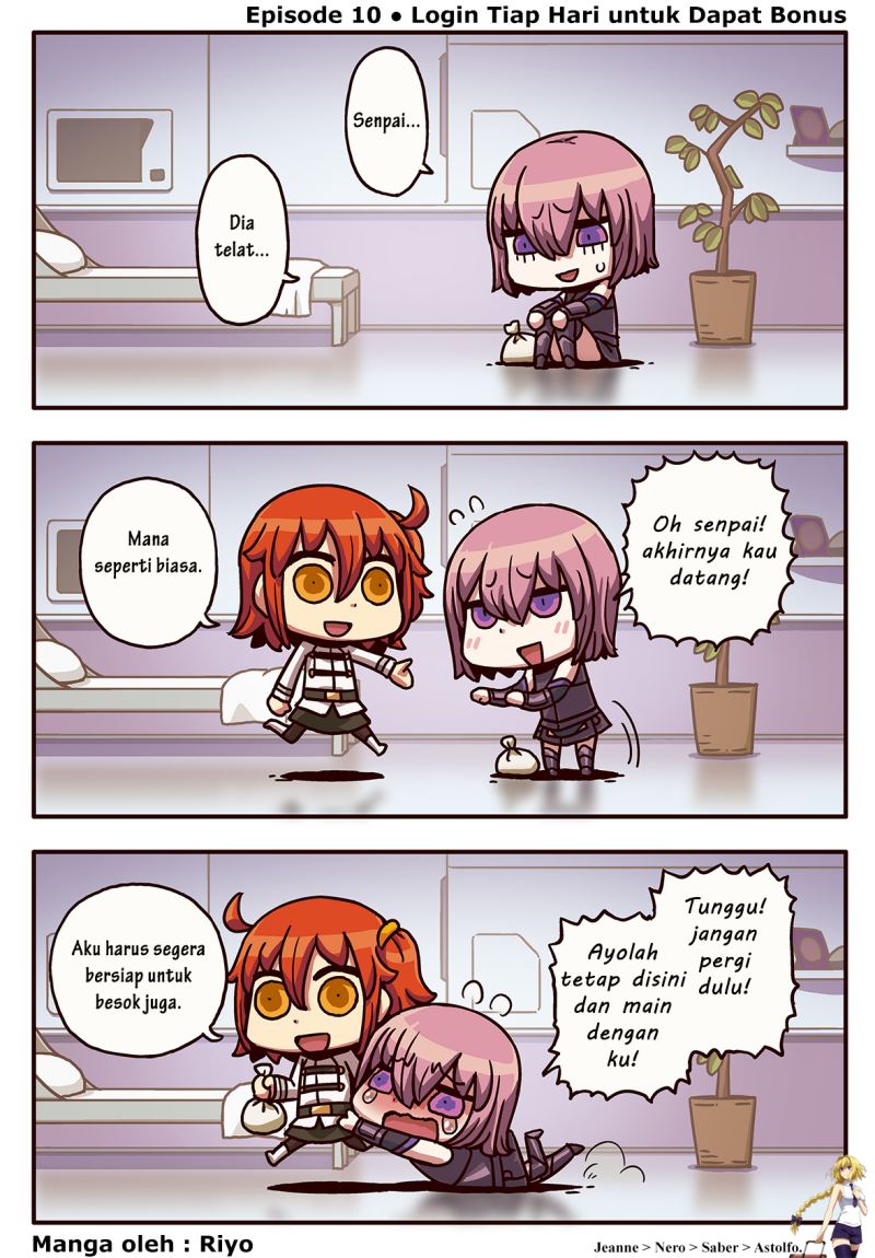 Manga de Wakaru! Fate/Grand Order Chapter 10 Bahasa Indonesia