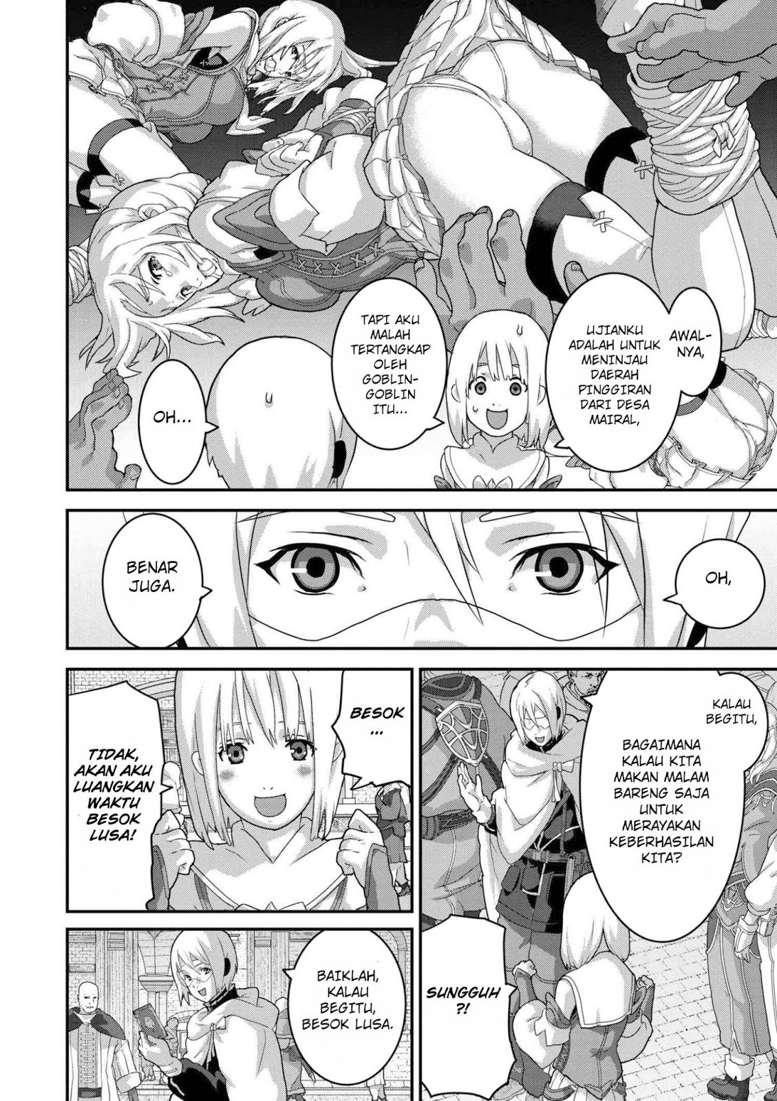 Manuke na FPS Player ga Isekai e Ochita Baai Chapter 12.1 Bahasa Indonesia