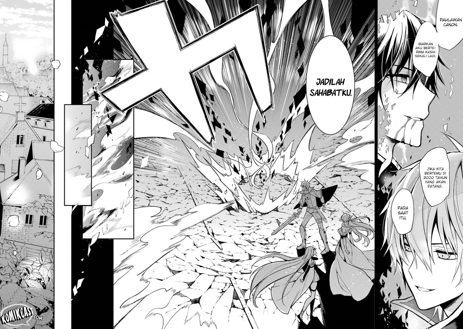 Maou Gakuin no Futekigousha: Shijou Saikyou no Maou no Shiso, Tensei shite Shison-tachi no Gakkou e Kayou chapter 1