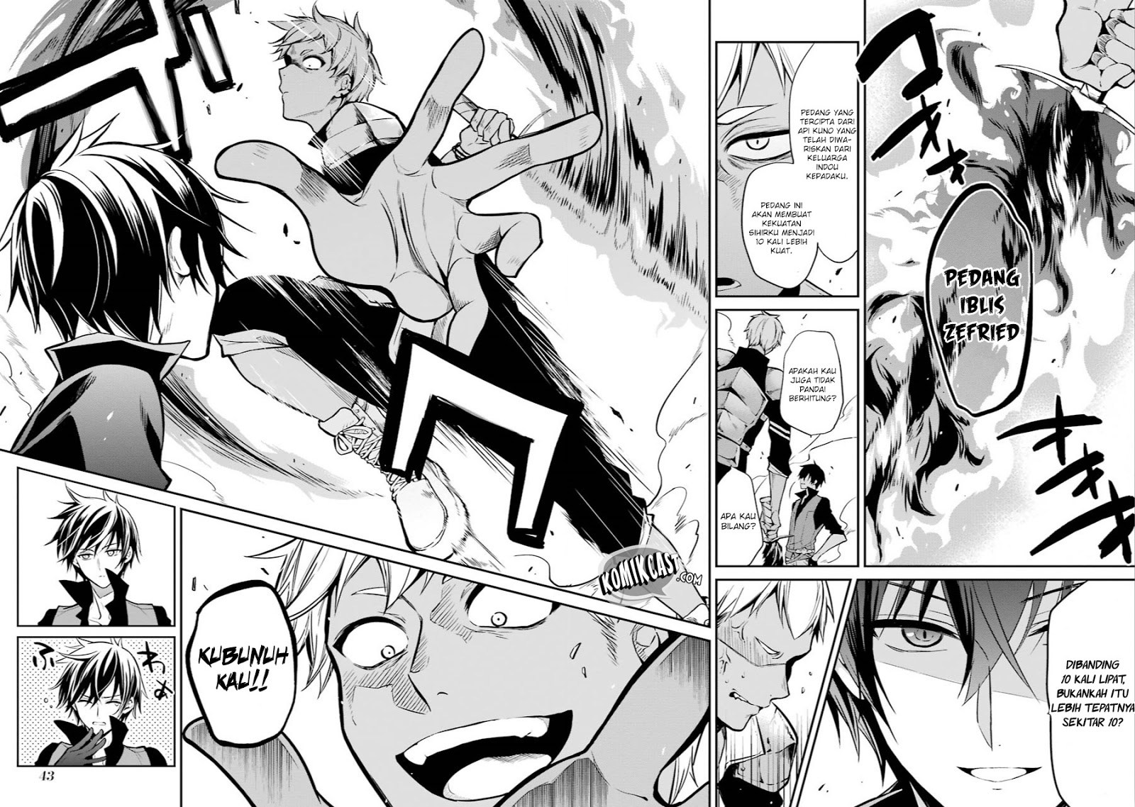 Maou Gakuin no Futekigousha: Shijou Saikyou no Maou no Shiso, Tensei shite Shison-tachi no Gakkou e Kayou chapter 1