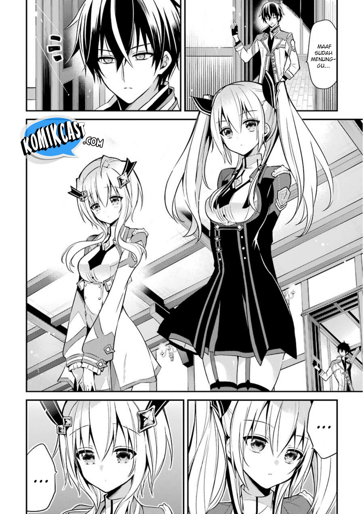 Maou Gakuin no Futekigousha: Shijou Saikyou no Maou no Shiso, Tensei shite Shison-tachi no Gakkou e Kayou chapter 6