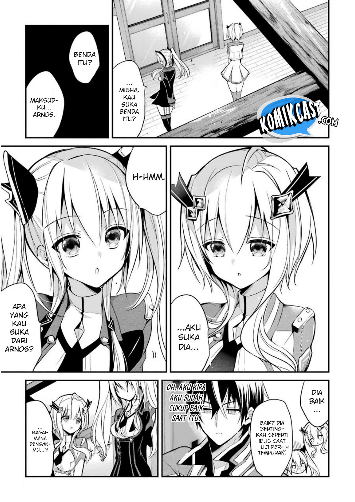 Maou Gakuin no Futekigousha: Shijou Saikyou no Maou no Shiso, Tensei shite Shison-tachi no Gakkou e Kayou chapter 6