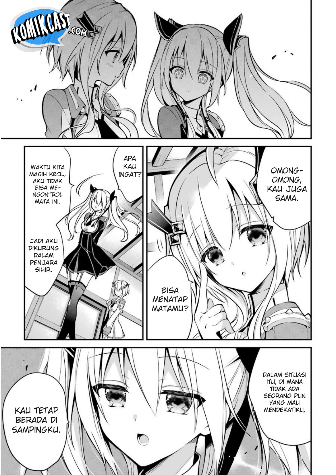 Maou Gakuin no Futekigousha: Shijou Saikyou no Maou no Shiso, Tensei shite Shison-tachi no Gakkou e Kayou chapter 6