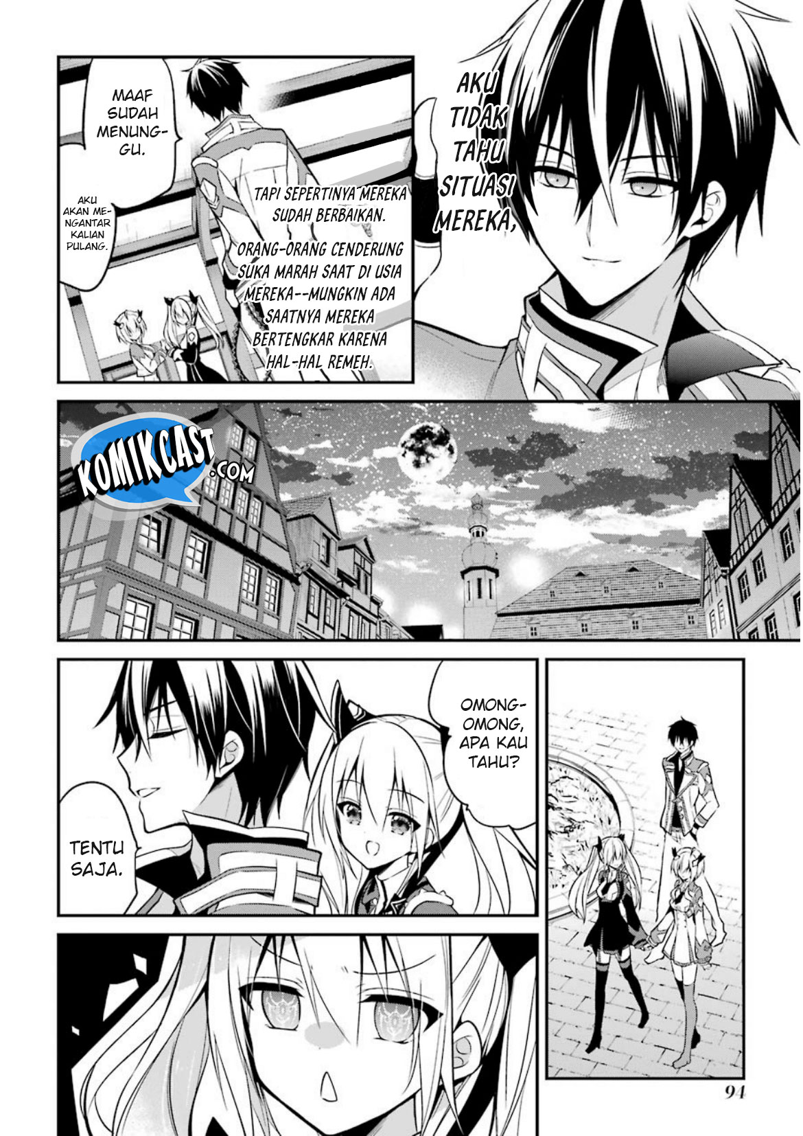 Maou Gakuin no Futekigousha: Shijou Saikyou no Maou no Shiso, Tensei shite Shison-tachi no Gakkou e Kayou chapter 6