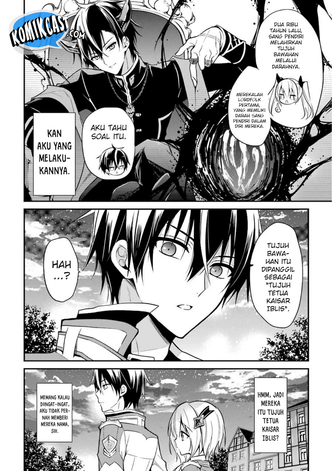 Maou Gakuin no Futekigousha: Shijou Saikyou no Maou no Shiso, Tensei shite Shison-tachi no Gakkou e Kayou chapter 6