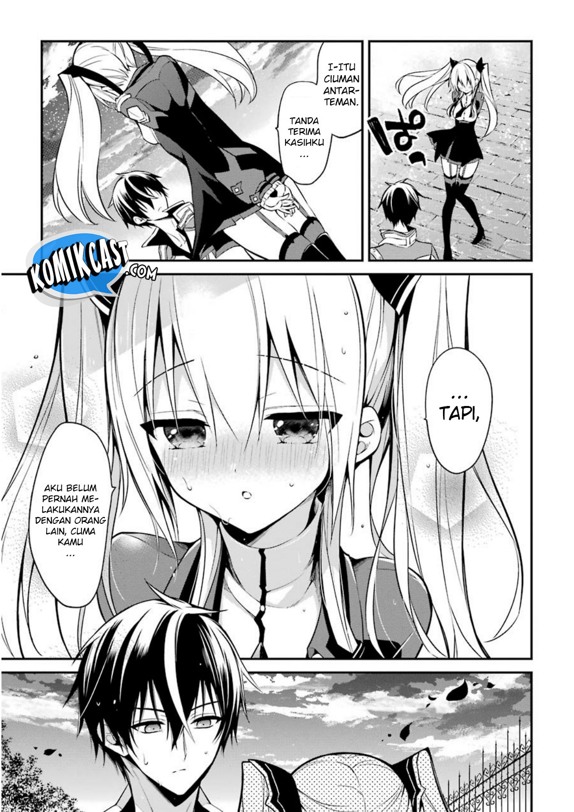 Maou Gakuin no Futekigousha: Shijou Saikyou no Maou no Shiso, Tensei shite Shison-tachi no Gakkou e Kayou chapter 6