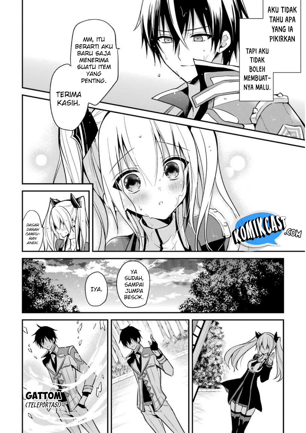 Maou Gakuin no Futekigousha: Shijou Saikyou no Maou no Shiso, Tensei shite Shison-tachi no Gakkou e Kayou chapter 6