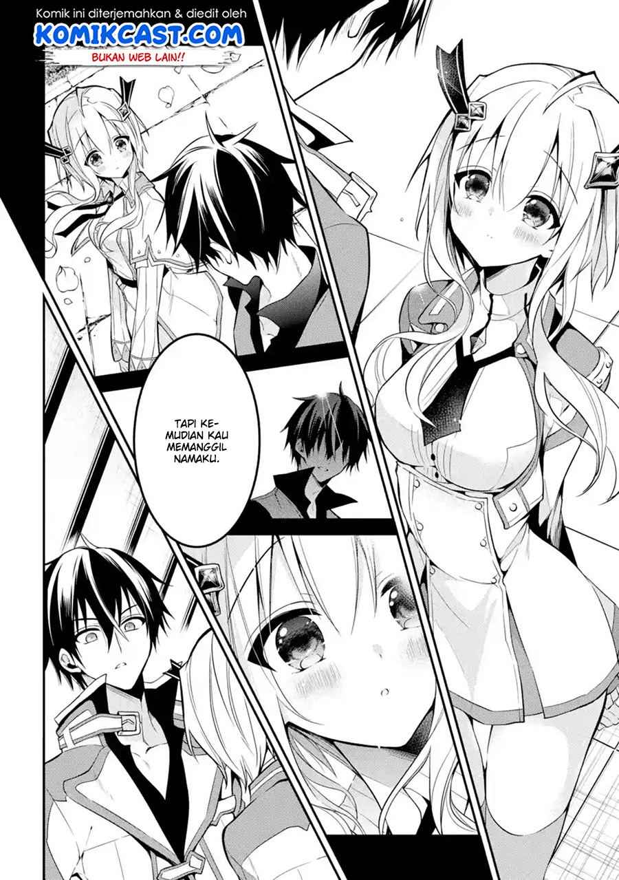 Maou Gakuin no Futekigousha: Shijou Saikyou no Maou no Shiso, Tensei shite Shison-tachi no Gakkou e Kayou chapter 9