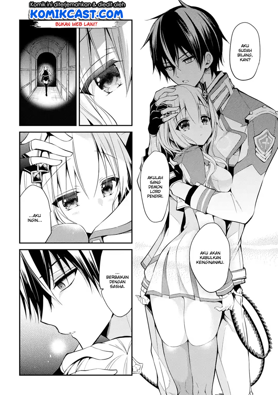 Maou Gakuin no Futekigousha: Shijou Saikyou no Maou no Shiso, Tensei shite Shison-tachi no Gakkou e Kayou chapter 9