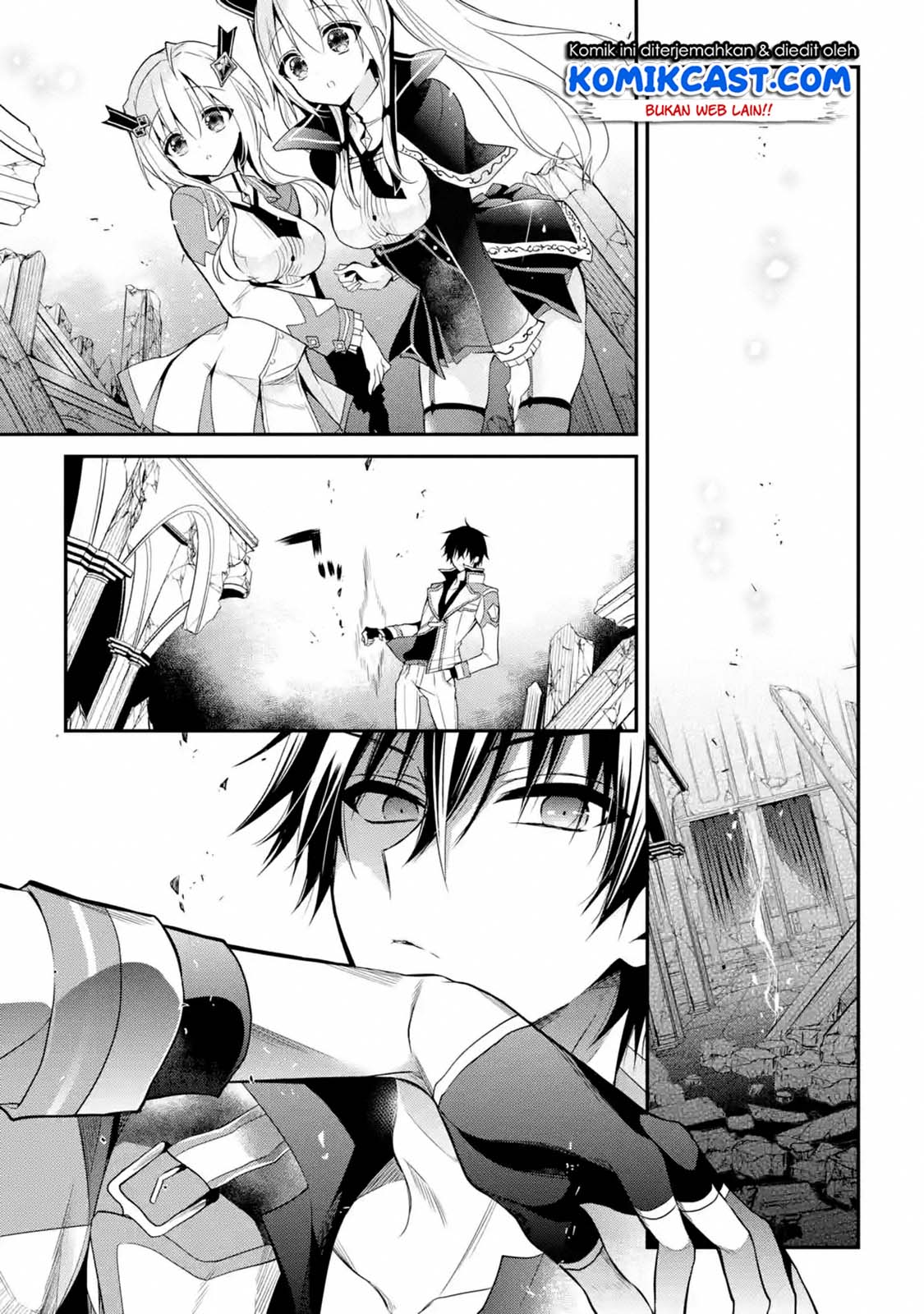 Maou Gakuin no Futekigousha: Shijou Saikyou no Maou no Shiso, Tensei shite Shison-tachi no Gakkou e Kayou chapter 12