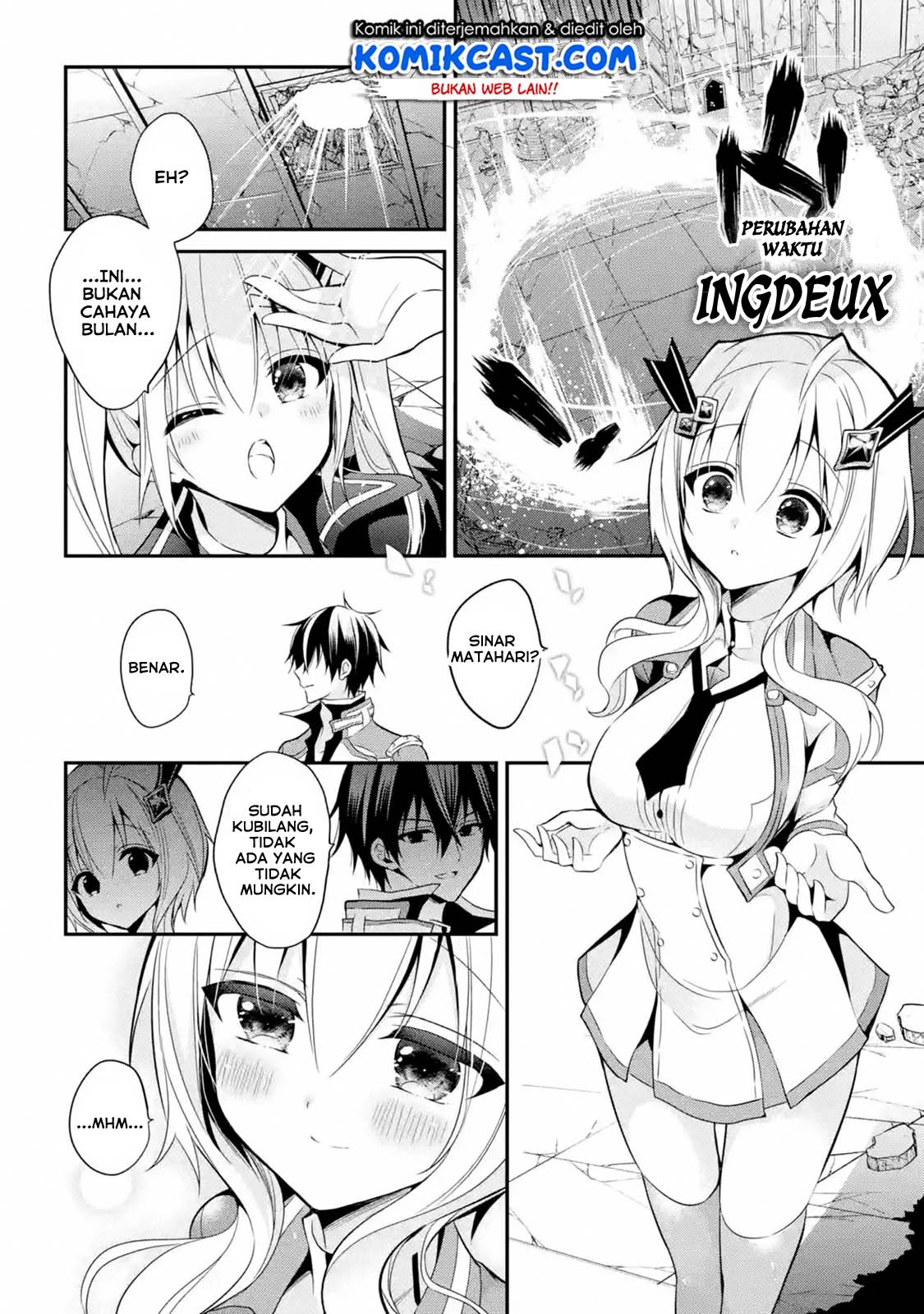 Maou Gakuin no Futekigousha: Shijou Saikyou no Maou no Shiso, Tensei shite Shison-tachi no Gakkou e Kayou chapter 12
