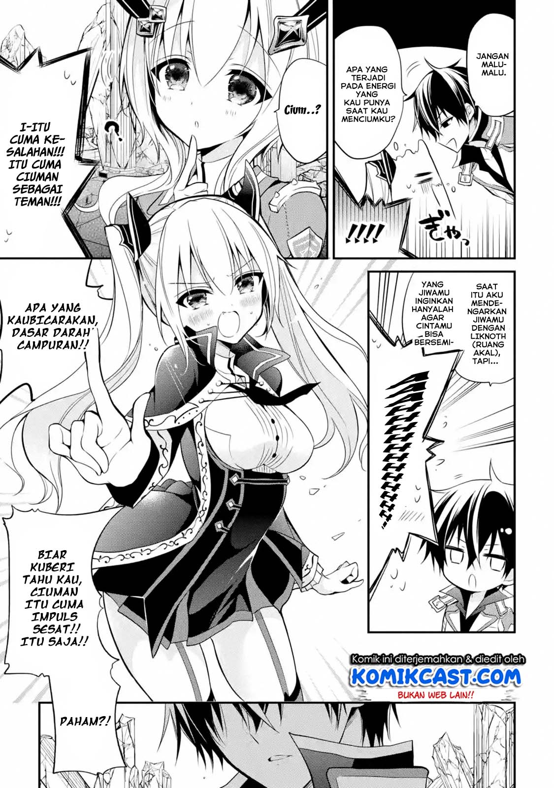 Maou Gakuin no Futekigousha: Shijou Saikyou no Maou no Shiso, Tensei shite Shison-tachi no Gakkou e Kayou chapter 12