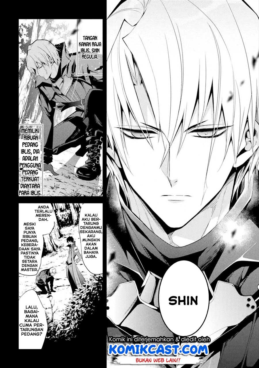 Maou Gakuin no Futekigousha: Shijou Saikyou no Maou no Shiso, Tensei shite Shison-tachi no Gakkou e Kayou Chapter 13.1 Bahasa Indonesia