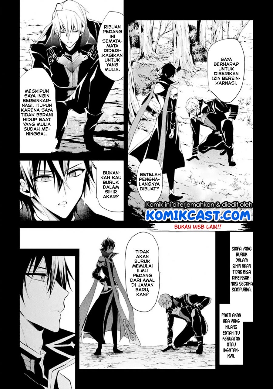 Maou Gakuin no Futekigousha: Shijou Saikyou no Maou no Shiso, Tensei shite Shison-tachi no Gakkou e Kayou Chapter 13.1 Bahasa Indonesia