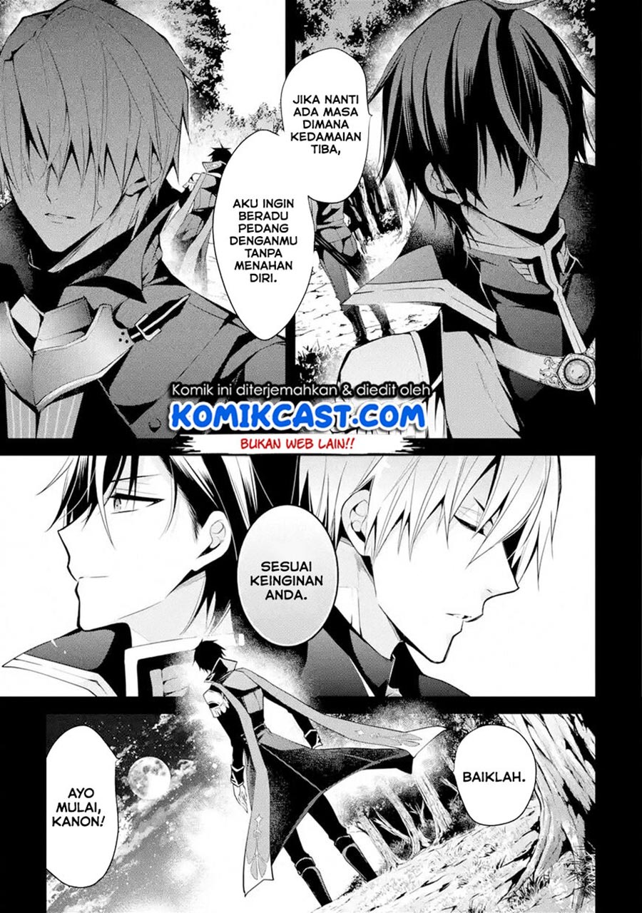 Maou Gakuin no Futekigousha: Shijou Saikyou no Maou no Shiso, Tensei shite Shison-tachi no Gakkou e Kayou Chapter 13.1 Bahasa Indonesia
