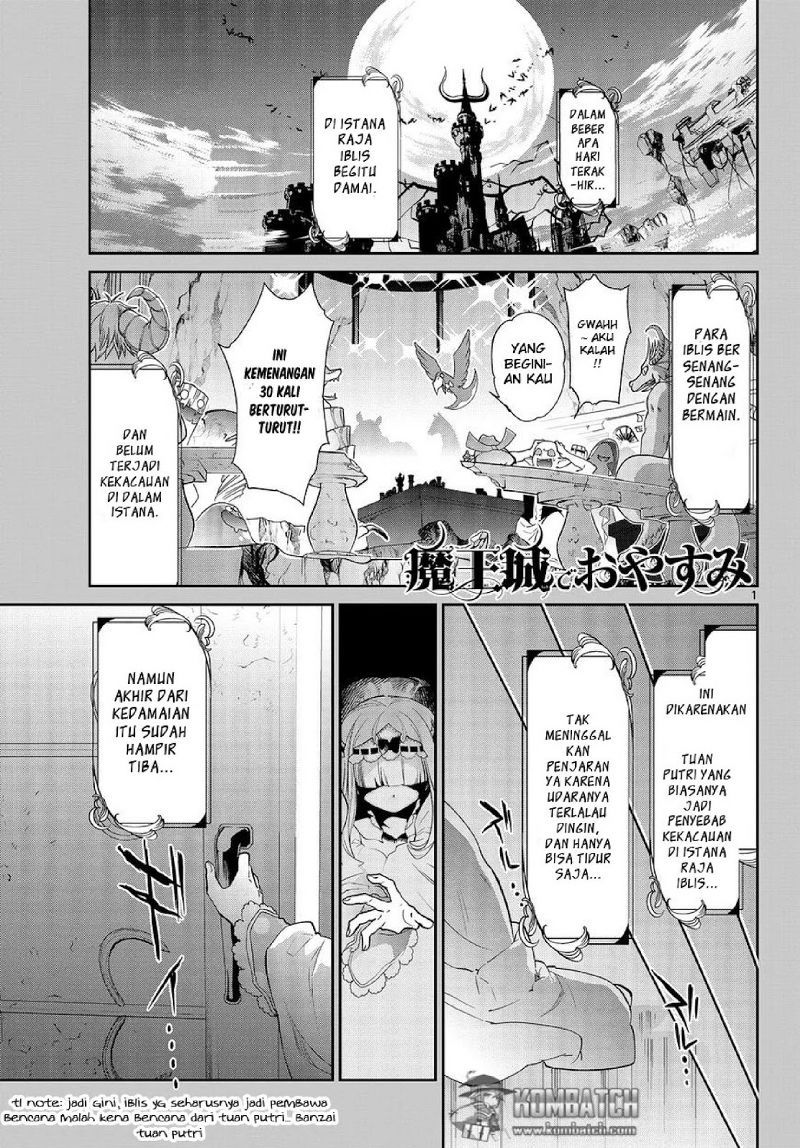 Maou jou de Oyasumi Chapter 36 Bahasa Indonesia