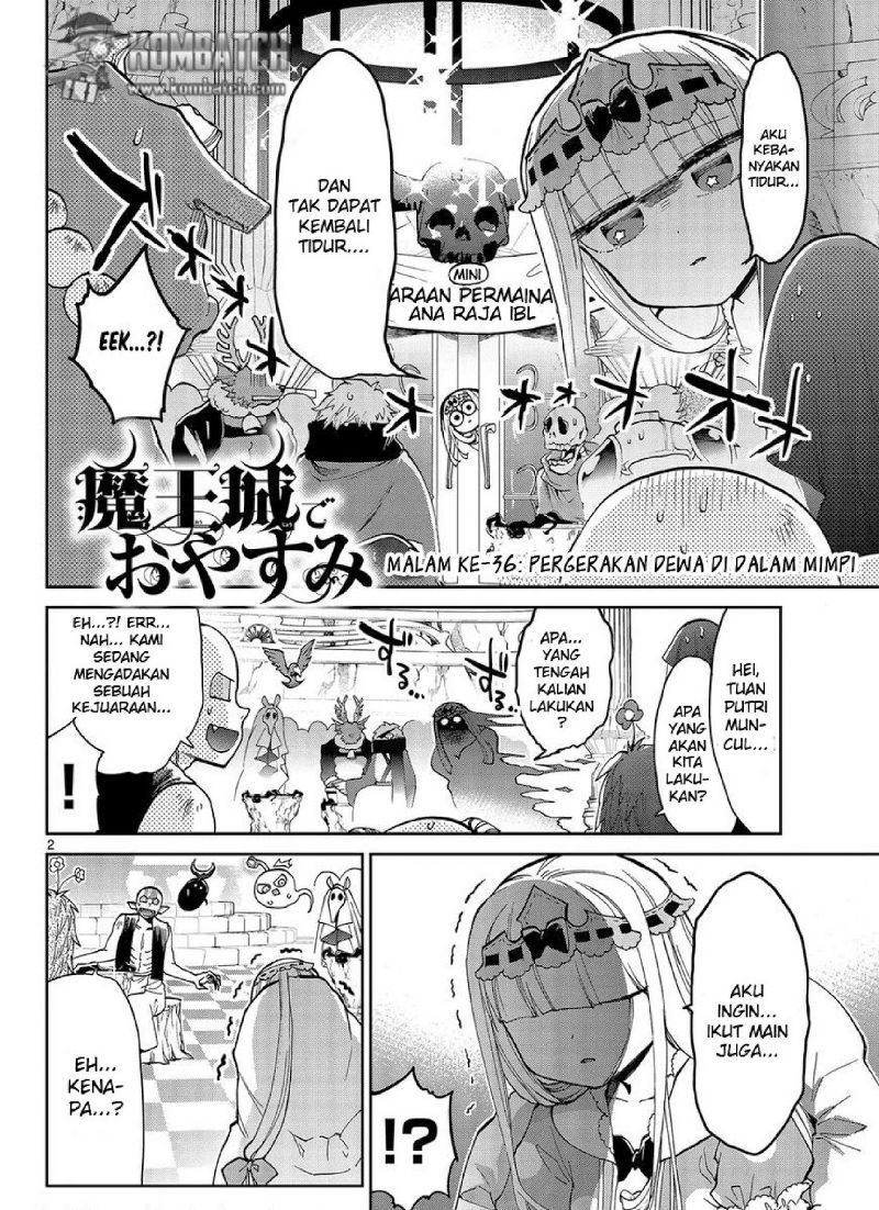 Maou jou de Oyasumi Chapter 36 Bahasa Indonesia