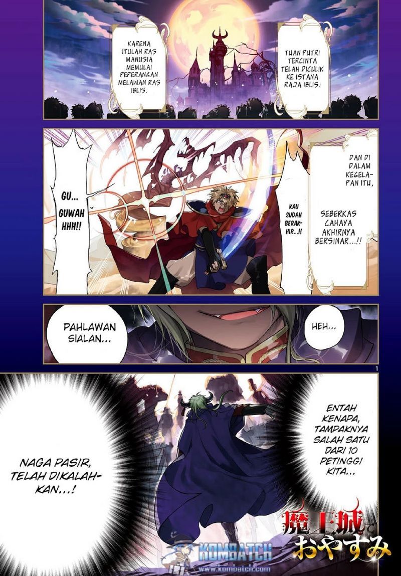 Maou jou de Oyasumi Chapter 37 Bahasa Indonesia