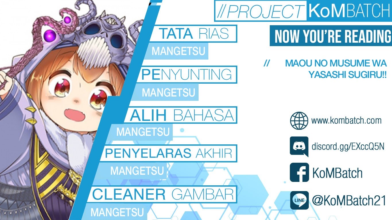 Maou no Musume wa Yasashi sugiru!! Chapter 03 Bahasa Indonesia