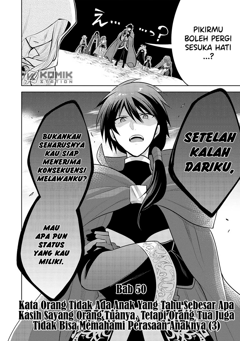 Maou no Ore ga Dorei Elf wo Yome ni Shitanda ga, Dou Medereba Ii? Chapter 50 Bahasa Indonesia