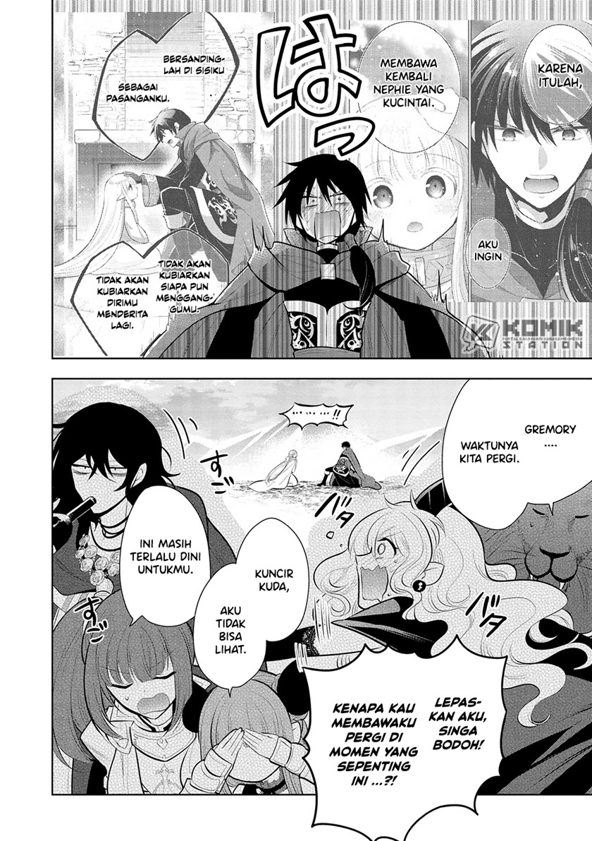 Maou no Ore ga Dorei Elf wo Yome ni Shitanda ga, Dou Medereba Ii? Chapter 50 Bahasa Indonesia