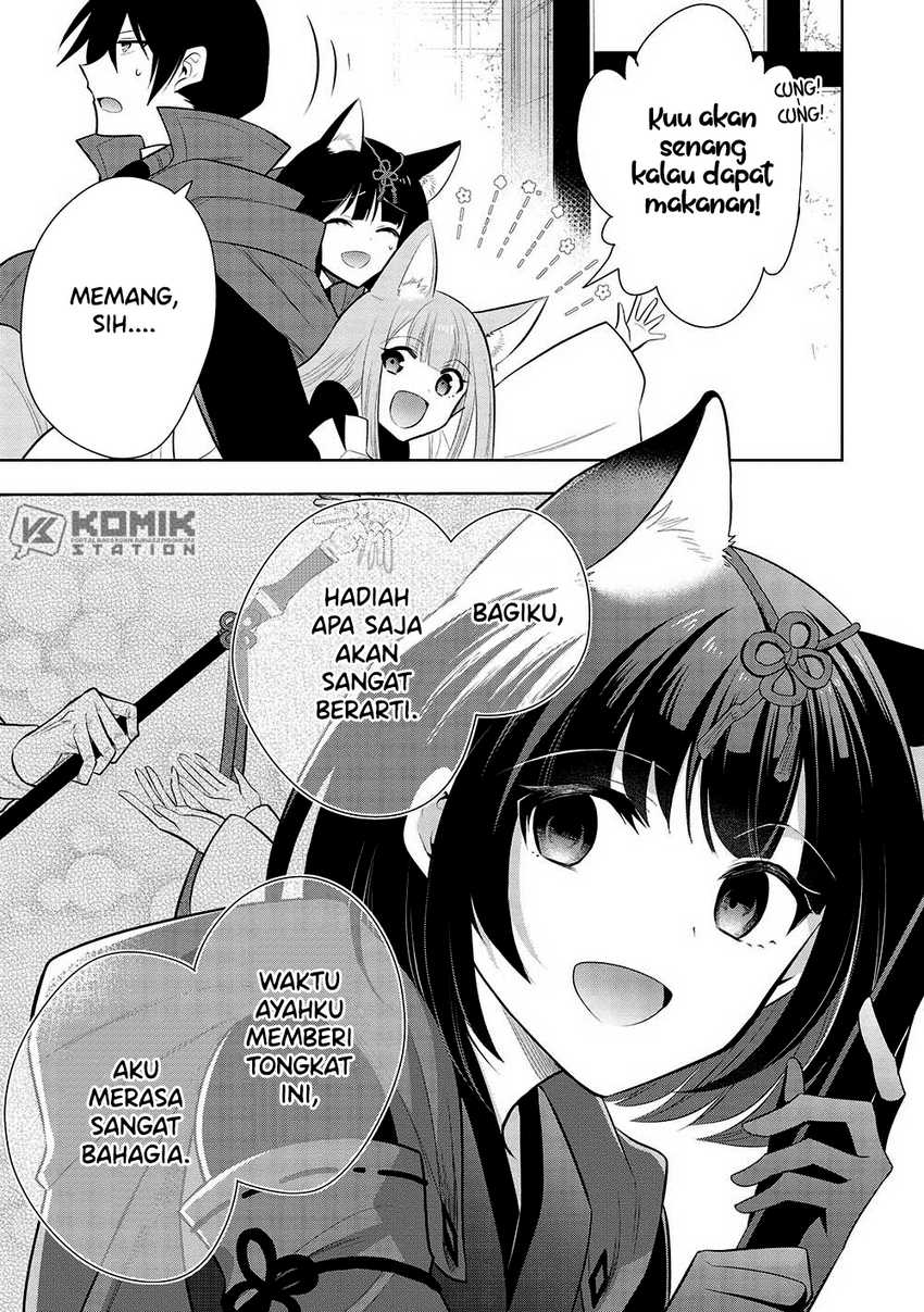 Maou no Ore ga Dorei Elf wo Yome ni Shitanda ga, Dou Medereba Ii? Chapter 57 Bahasa Indonesia