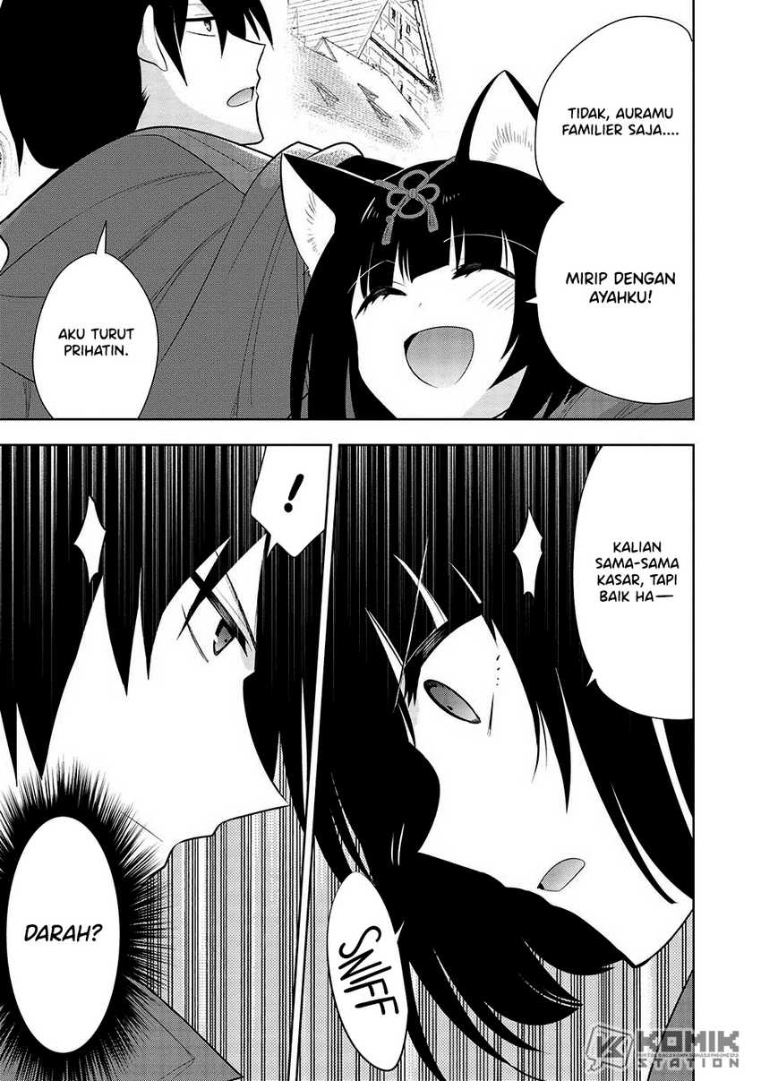 Maou no Ore ga Dorei Elf wo Yome ni Shitanda ga, Dou Medereba Ii? Chapter 57 Bahasa Indonesia