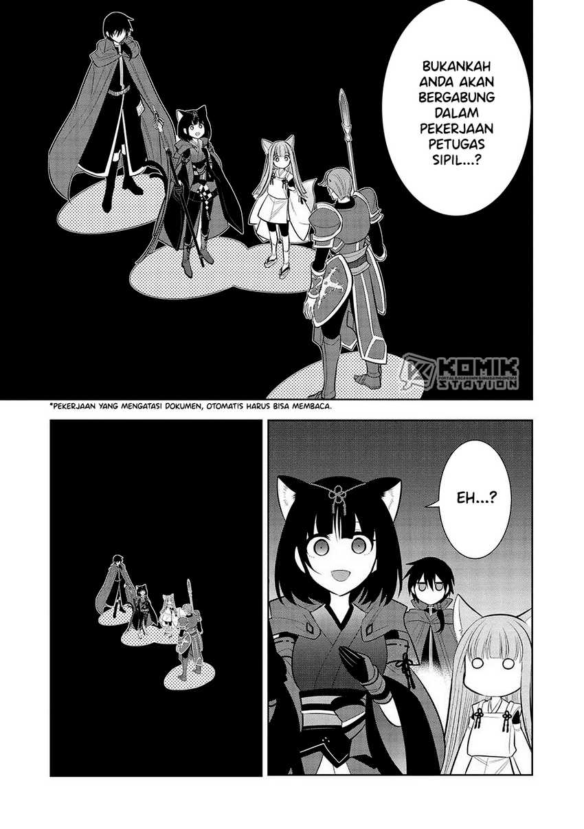 Maou no Ore ga Dorei Elf wo Yome ni Shitanda ga, Dou Medereba Ii? Chapter 57 Bahasa Indonesia